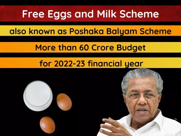 Kerala Eggs and Milk Scheme (Poshaka Balyam)