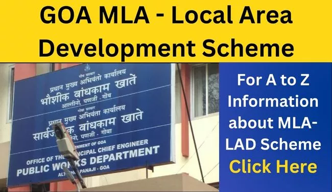 Goa MLA Local Area Development Scheme