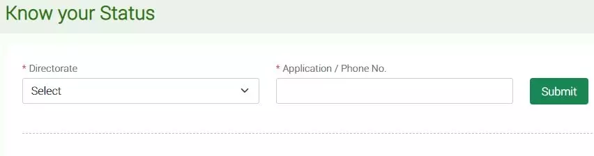 Sugam Portal Application Status Odisha