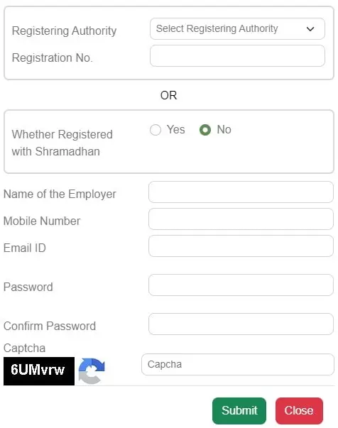 Jharniyojan Online Registration