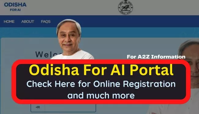 Odisha for AI Portal Online Registration @ ai.odisha.gov.in