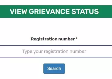 check status of grievances