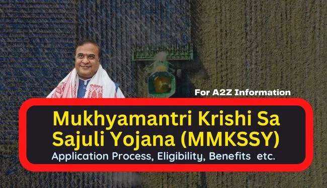 Mukhya Mantri Krishi Sa Sajuli Yojana Application form pdf | Assam MMKSSY