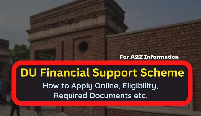 DU Financial Support Scheme (FSS) | Application form 