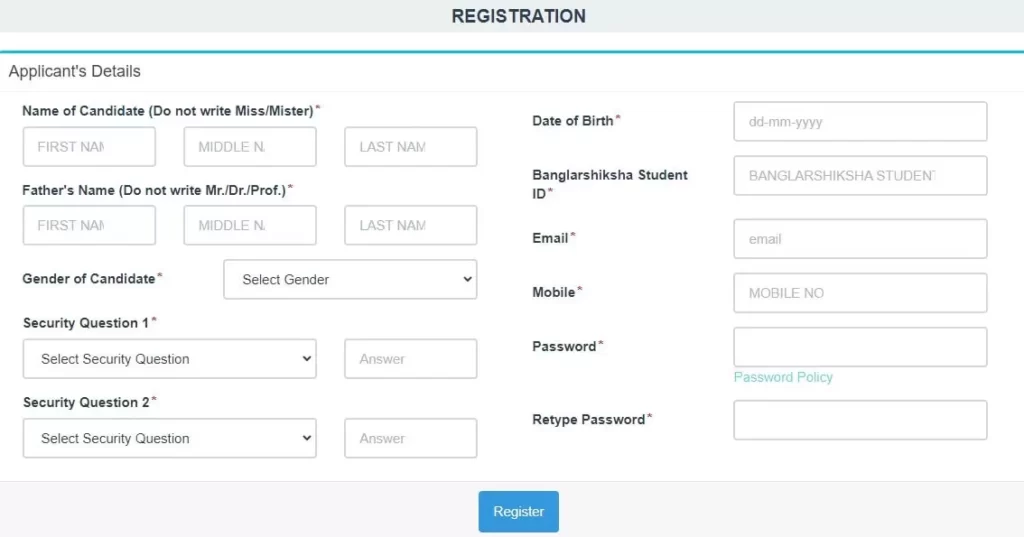 National Means Cum Merit Scholarship Online Registration