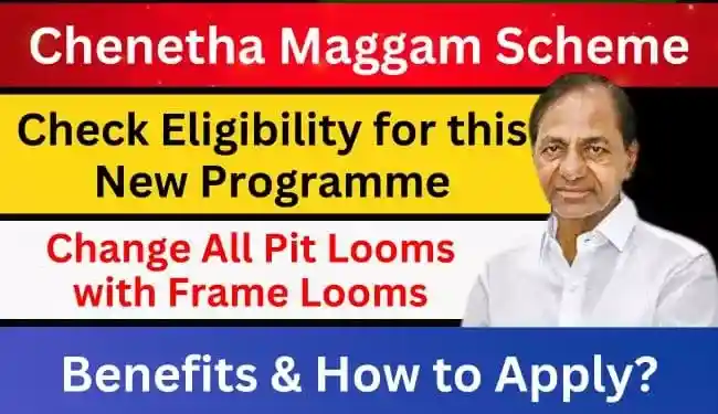 Chenetha Maggam Scheme in Telangana Apply Online