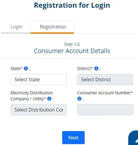 surya ghar yojana online registration form