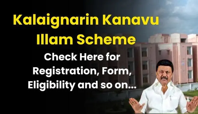 TN Kalaignarin Kanavu Illam Scheme Apply Online form