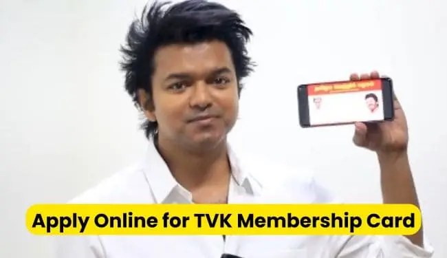 TVK Membership Card Apply Online